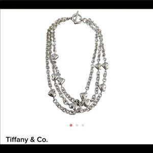 Tiffany & Co Puff heart Necklace retired item